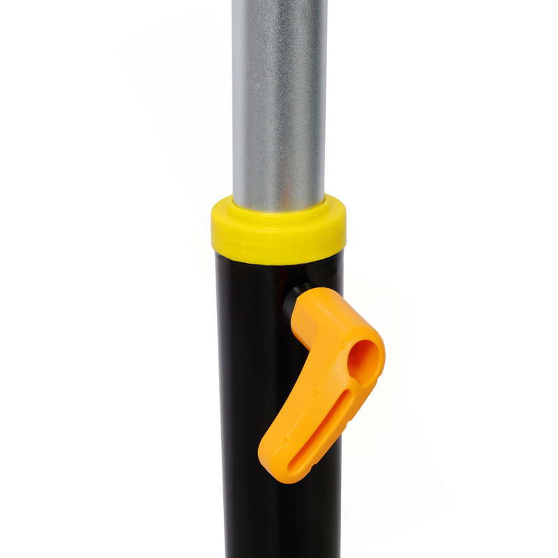 V Shape Heavy Duty Roller Stand,Material Support Stand, Yellow & Black Color