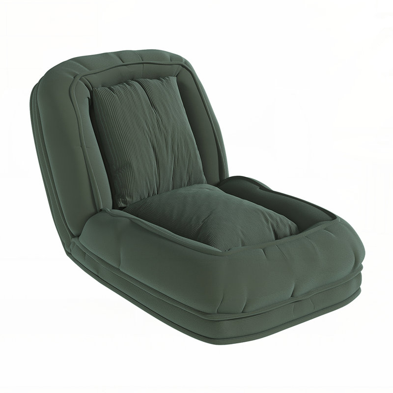 Foldable Lazy Sofa Bed with 5 Locking Positions, Space-Saving Foldable Design for Multi-Function Use and Comfort