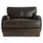 Bernhardt Cameron Leather Swivel Chair