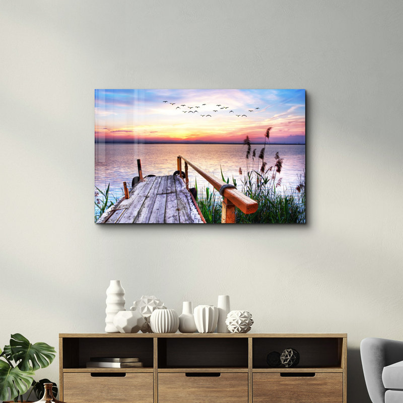 Peinture décorative en verre trempé Lekeya