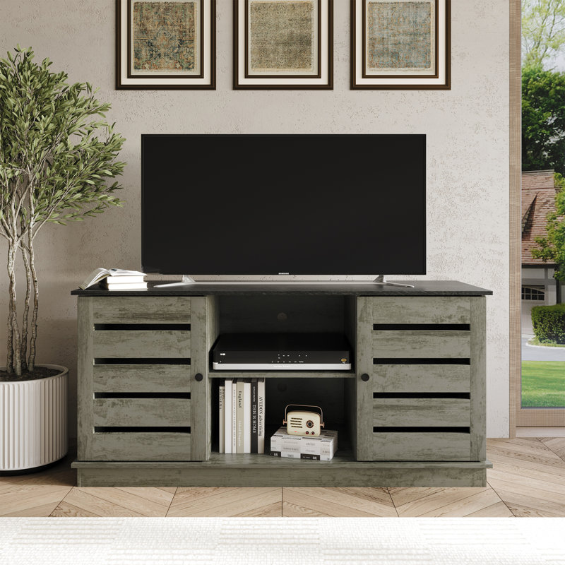 Abbriella TV Stand for TVs up to 60", Oak