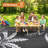 Waterproof Outdoor Rug 5x8 for Patio, Reversible Modern Area Rug, Large Plastic Straw Mat for Camping, RV, Porch, Backyard, Deck, Picnic, Beach, Grey & White-642207952-642207958