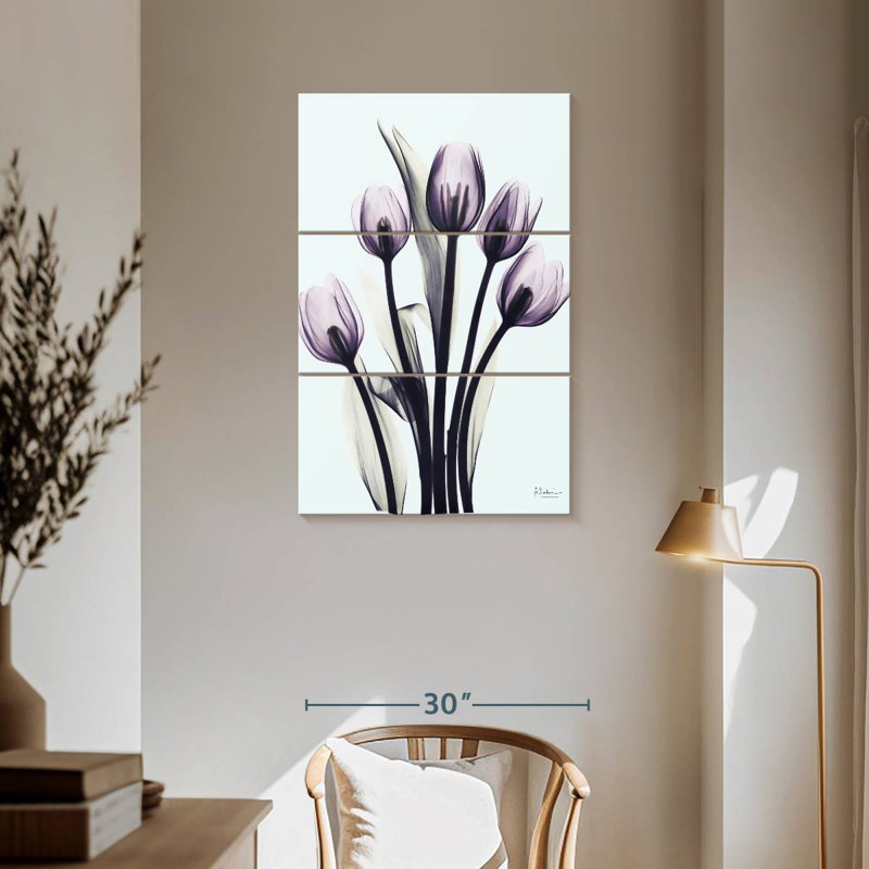 Harnek Essentially Tulips, 57" H x 36" W