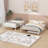Metal Bunk Bed with Trundle-102095730-112510105