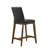 Upholstered Counter Stool with Solid Wood Frame-940597483-940599622