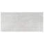 Twenties 8" x 4" Matte Ceramic Bullnose Tile Trim in Gray