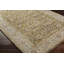 Tapis oriental en polyester tissé à la machine Bower en olive / crème / brun foncé-1234075828