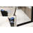 6mm Thick Tempered Glass Pivot Shower Door With Black Aluminum Frame, Proof Film, Aesthetic Stainless Steel Handle, Swing For Bathroom 28"x72" Matte Frame Door, Upgrades