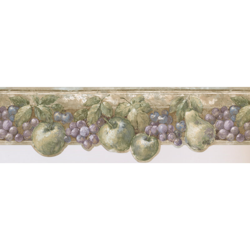 Bordure de papier peint, Gris clair