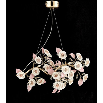 Lustre suspendu en porcelaine Petra Light