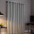 Channing Grid Texture Draft Shield Fleece Insulated 100% Blackout Grommet Curtain Panel-55233319-55233313