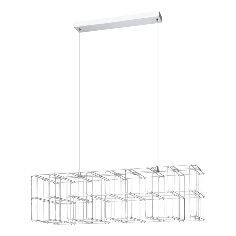Tama 81-light Chrome LED Pendant Light