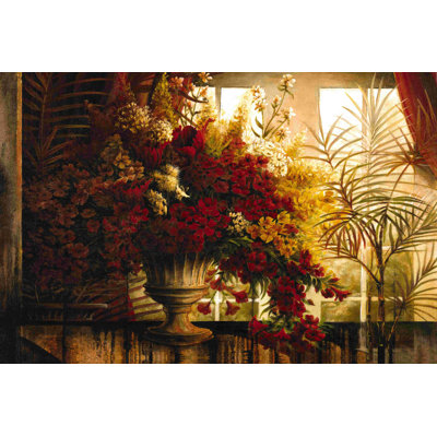 Vasa De Flores - reproduction sur toile tendue