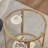Doynton Round Glass Top End Side Table-1471048663