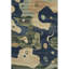 Tapis abstrait lavable à la machine de qualité supérieure Mayfield AMF2063-118744471-118744472