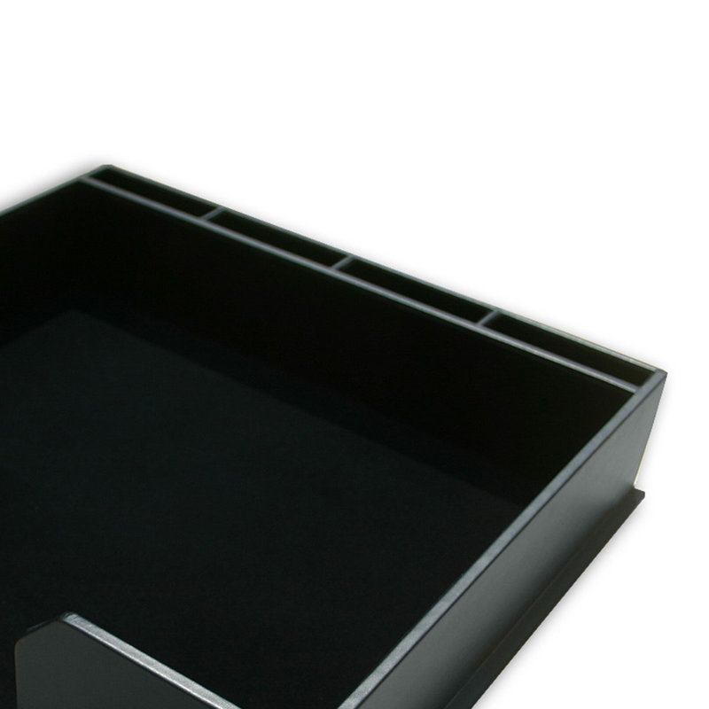 Bramfield Leather Stackable Paper Organizer
