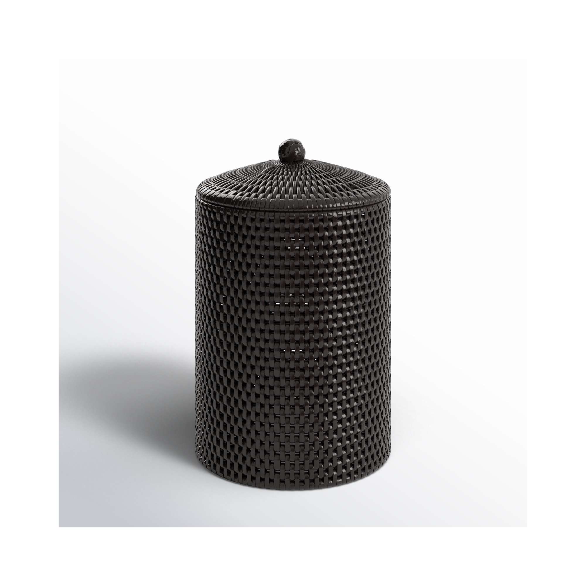 Rael Freestanding Toilet Paper Holder, Tudor Black
