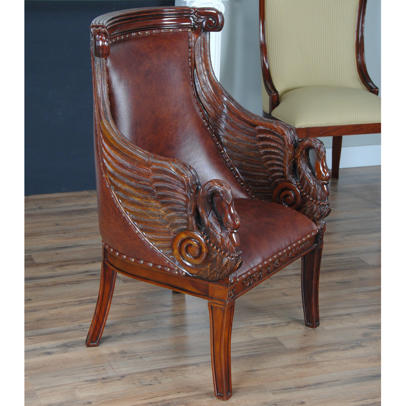 Kirksville Leather Armchair