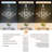 66 - Light LED Crystal Chandelier-1673907617