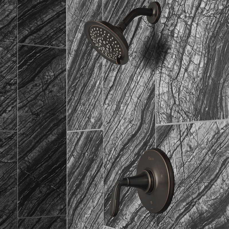Robinet de douche à double fonction avec garniture Northcott, Bronze toscan