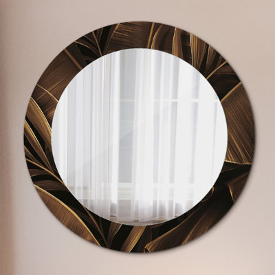 Huldar Glass Flat Wall Mirror
