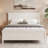 Bed Frame Platform with Headboard-893500053-893500048