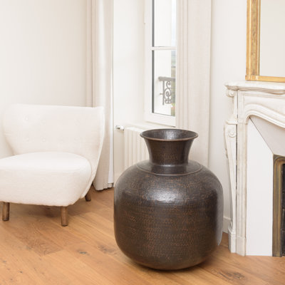Cassina Aluminum Floor Vase
