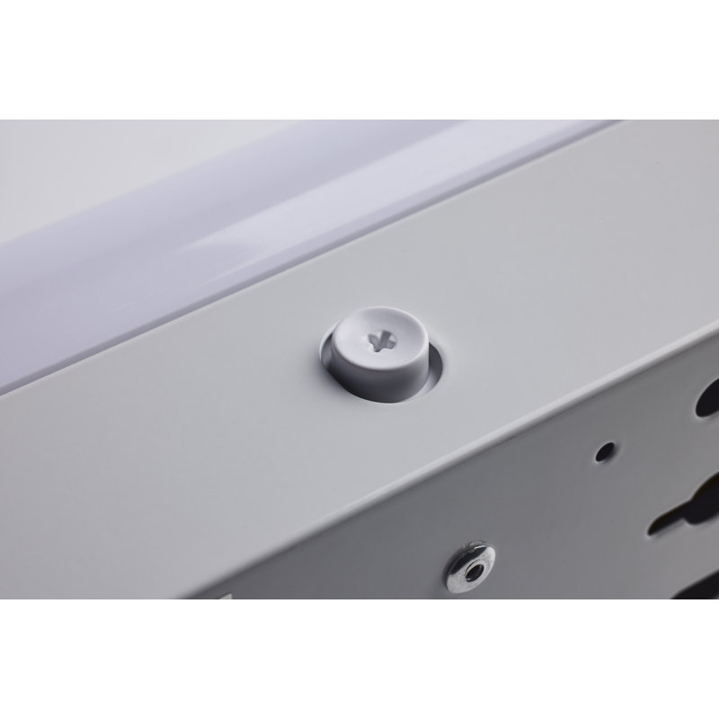 4' Wattage and CCT Selectable LED Linear Strip Light with Integrated Microwave Sensor