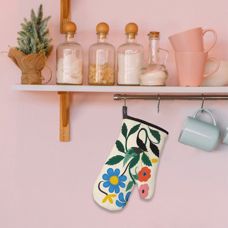 Serre en coton Floral Splash Oven