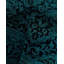 Tapis bleu / noir Newy Overyed One-of-a-Kind 2 pi 8 po x 9 pi 10 po