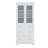 70.1" Contemporary High Freestanding Tall Bathroom Cabinet With 2 Adjustable Shelves, 3 Drawers & Soft-Close Glass Doors-1985741030