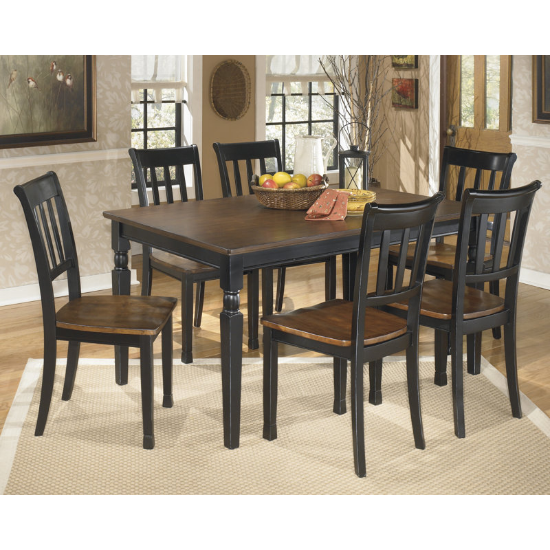 Table et chaises Owingsville, 13, Noir