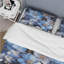 Ensemble de housse de couette Einoras Mystic Blue Blossoms-1418108062