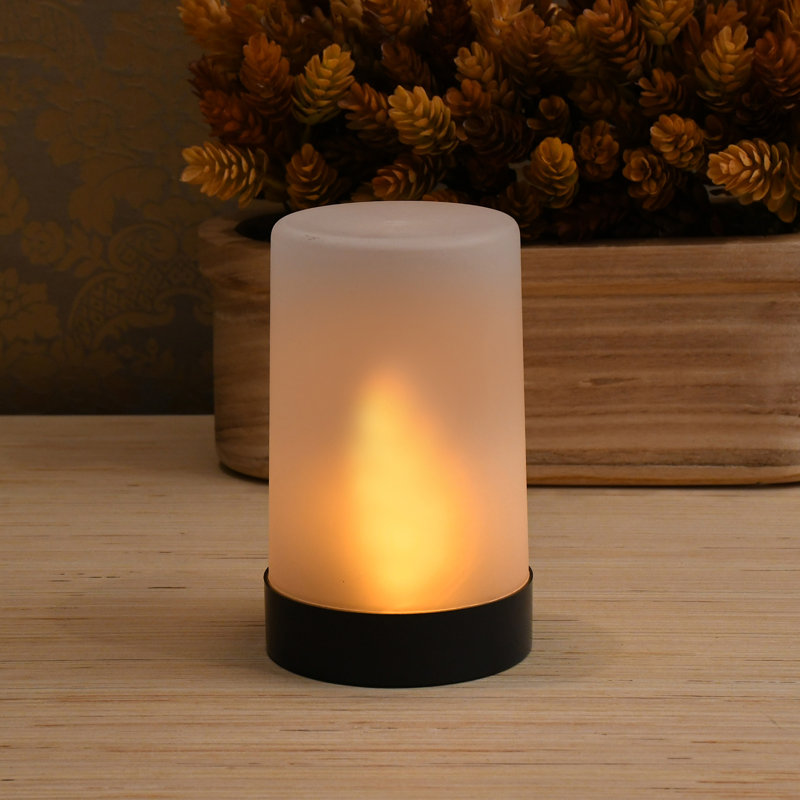 Lumière DEL à pile à effet de flamme