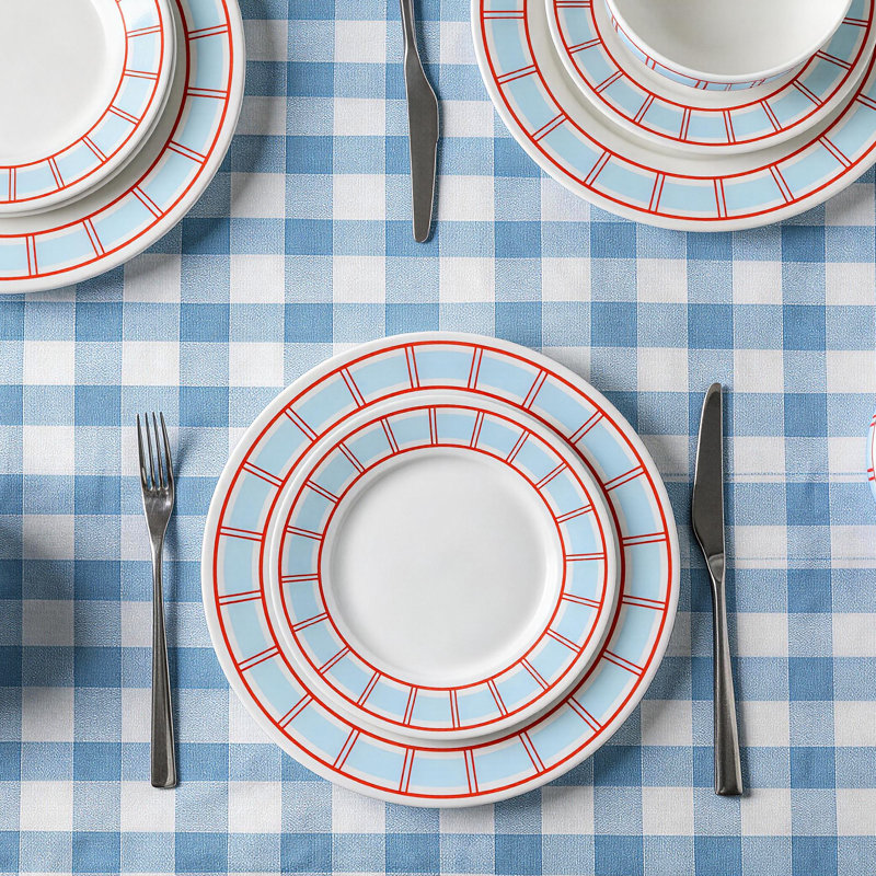 Yosemite 24-Piece Dinnerware Set Porcelain