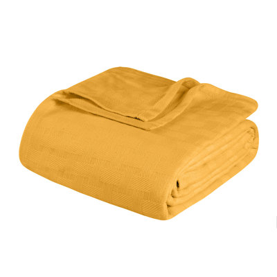 Bertie Cotton Machine Woven Throw Blanket