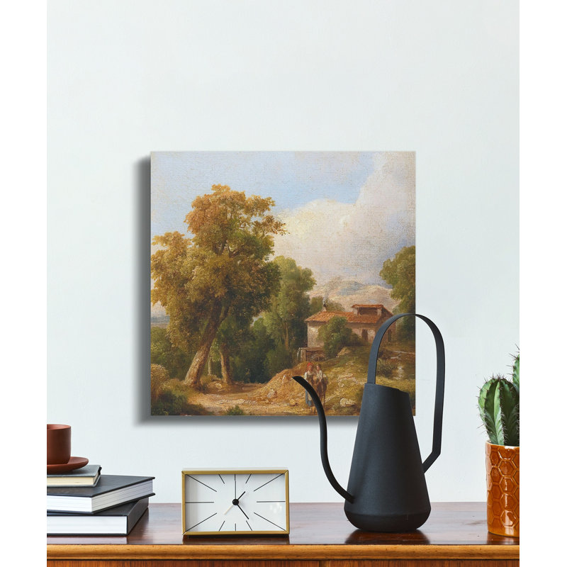 Marcotte 1 Piece Wrapped Canvas Wall Art Set, 20x20