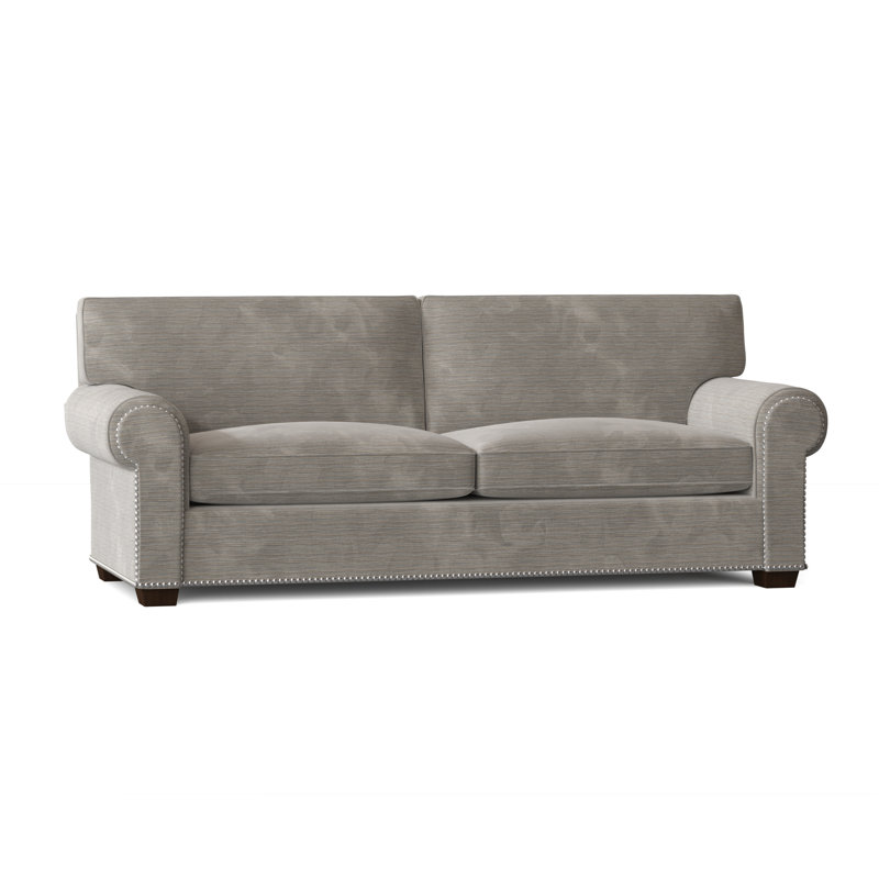 Cancun Sofa, 84" W, Bailey Ld Navy, Café