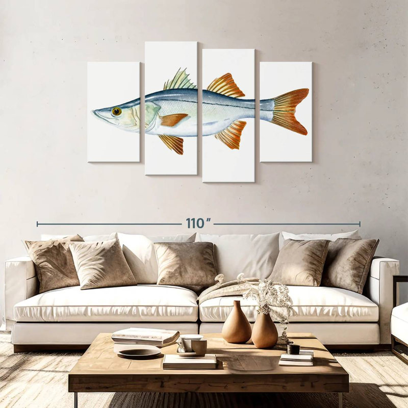 Brampt Snook, H 48 po x l 75 po
