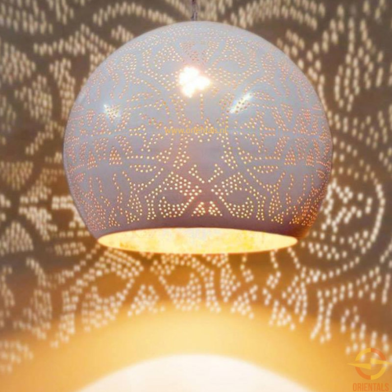 Chao 1 - Light White Dome Pendant