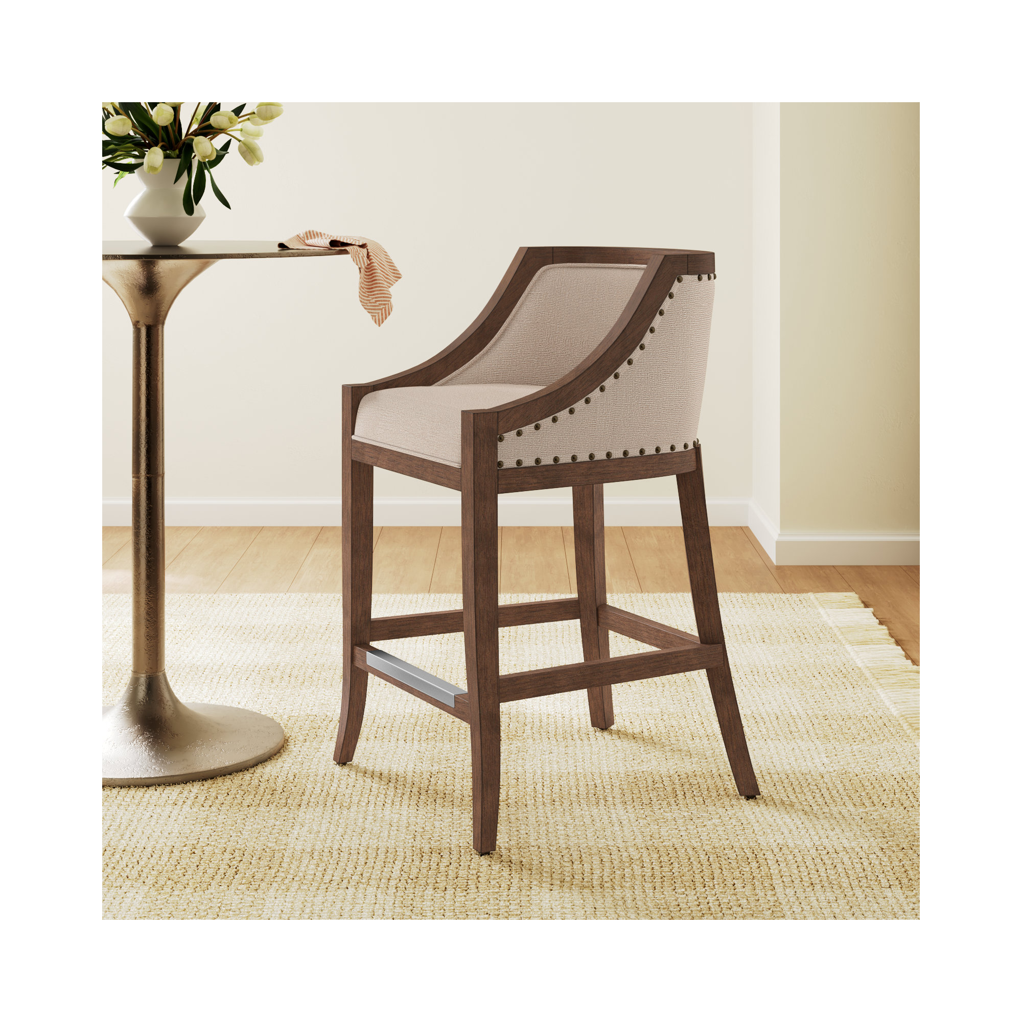 Celestial Stool, Counter Stool (26" Seat Height)