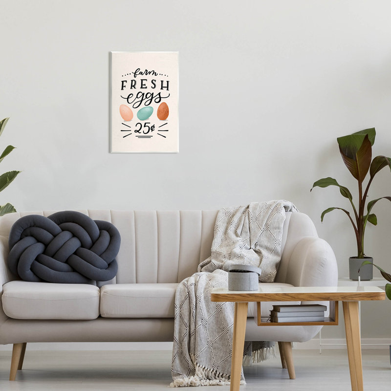 Farm Fresh Eggs Rustic Wood Wall Art Sign