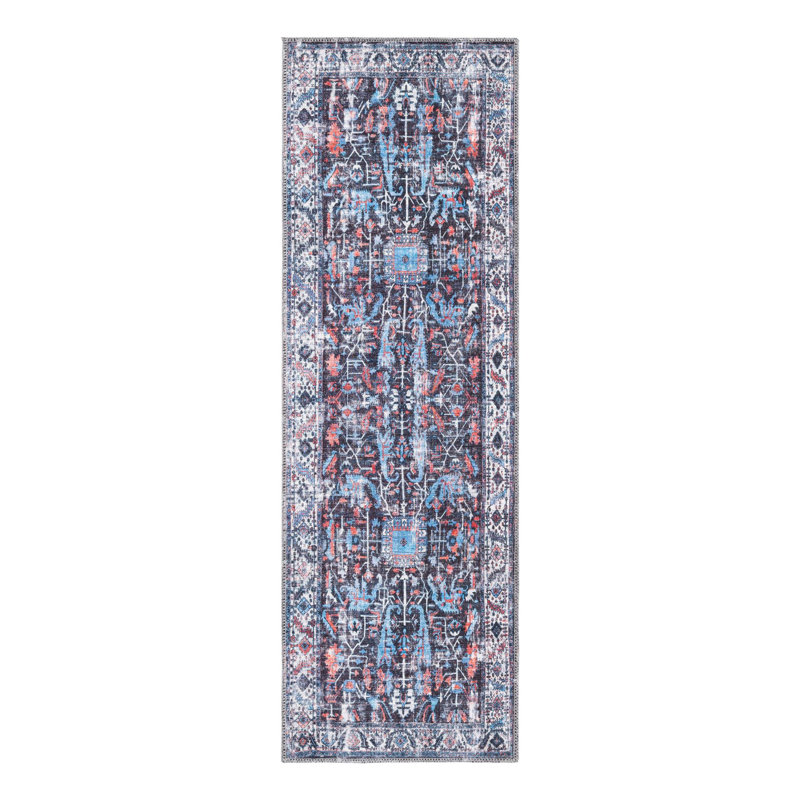 Guynn Chenille Oriental Indoor Rug, Runner 2' x 6'
