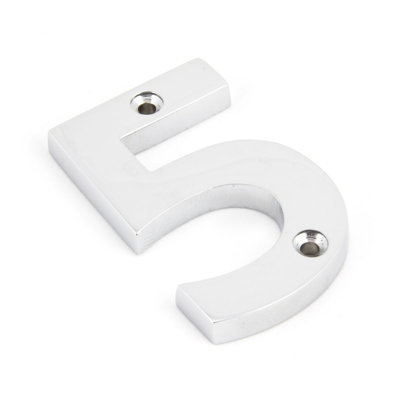 7.8cm H Metal House Number