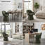 Fauteuil demi-tonneau pivotant Modern 360-1092475886