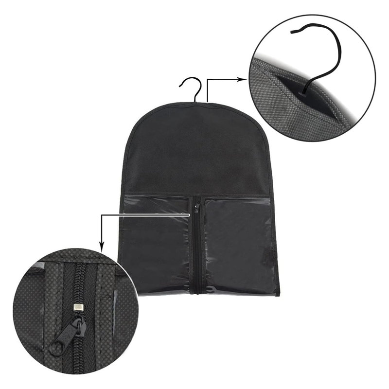 2 pièces de support pour perruque, Noir, noir, noir, noir