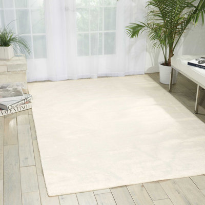 Tapis blanc moderne Cannes