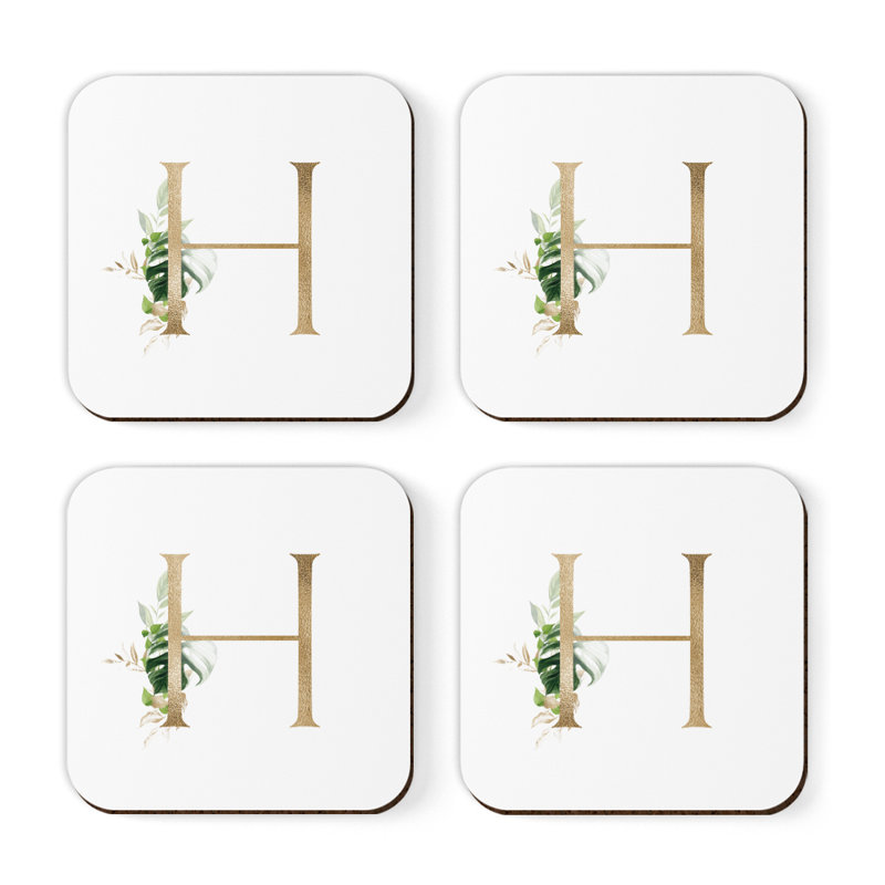 Sous-verre à monogramme Exotic, H