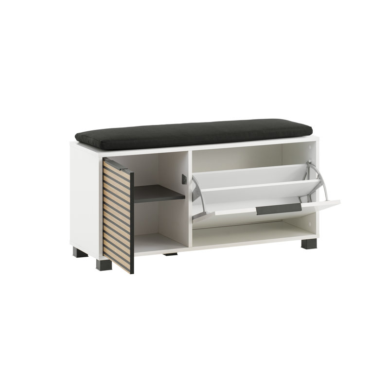 8 Pair Shoe Storage Bench