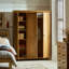 North Castle 3 Door Solid Wood Wardrobe